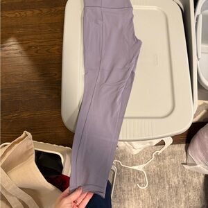 Athleta - Soft Small Lavender Leggings with pockets